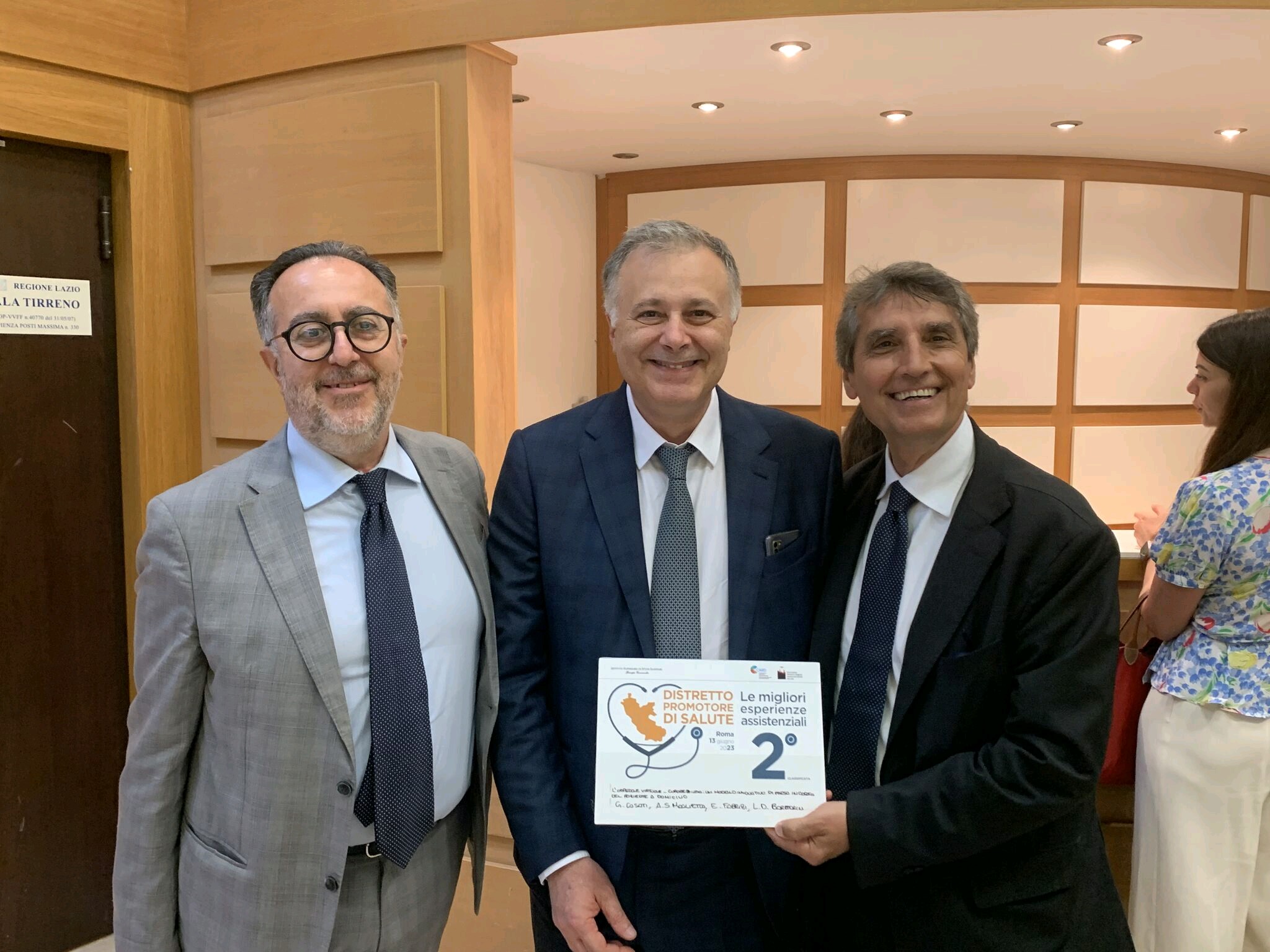 La ASL Roma 2 premiata per il progetto Curare@Casa OspedaleVirtuale